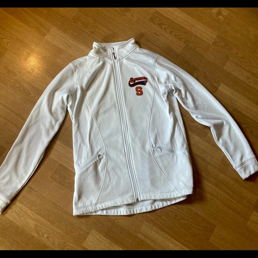 Womens large zip up Syracuse shirt